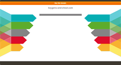 Desktop Screenshot of keygens-and-cheat.com